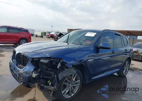2021 BMW X3 Phev xDrive30E from USA, damaged, VIN 5UXTS1C05M9F29424